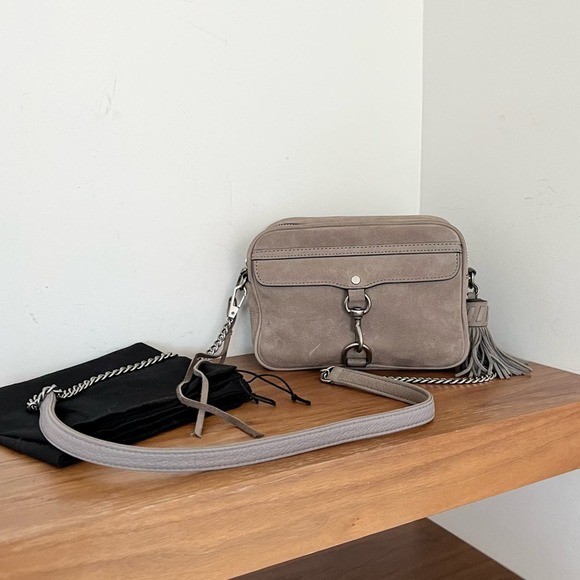 Rebecca Minkoff brushed leather cross body bag